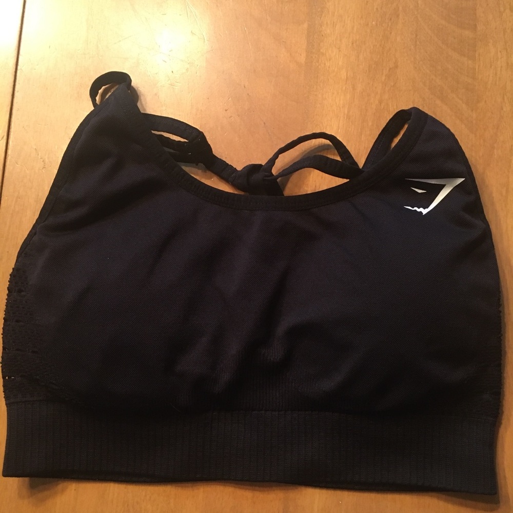 Gymshark Energy Seamless Sports Bra-Black M